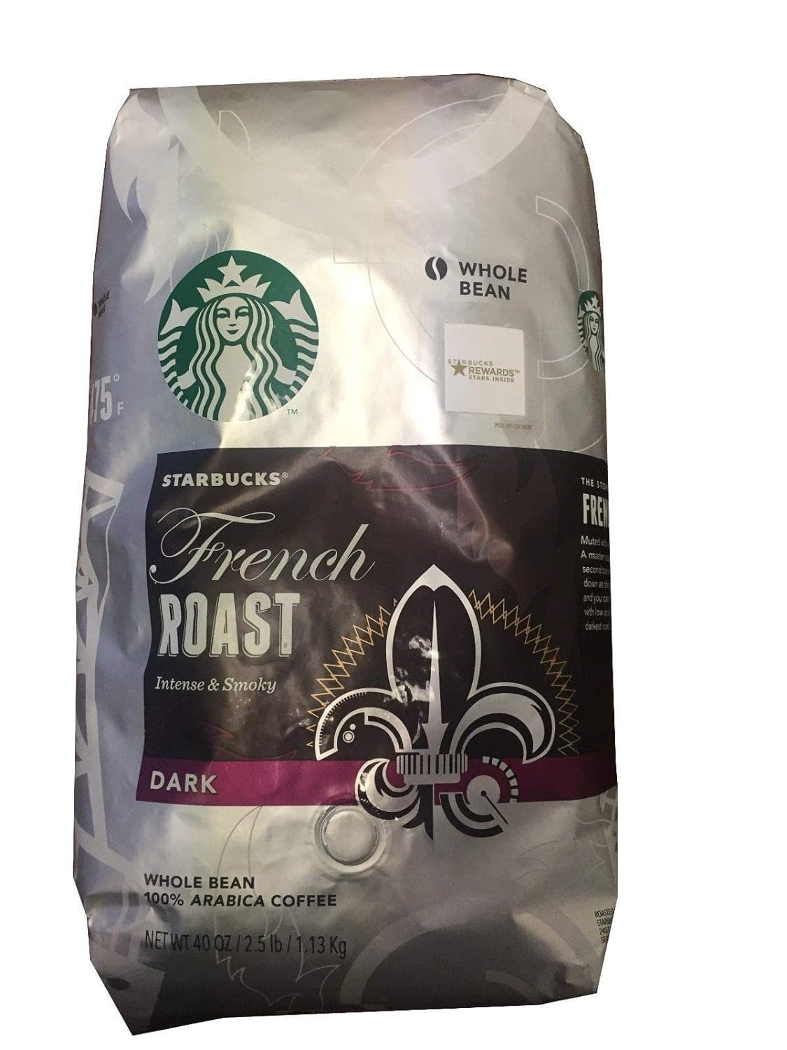 French Roasted Coffee Beans - 40 Oz: Rich Flavor