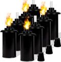 Nonley 8 Pack Torch Canisters 12 oz - Durable Outdoor Torch Refills