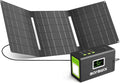 Solar Generator 127W Portable Power Station - Compact Solar Ready