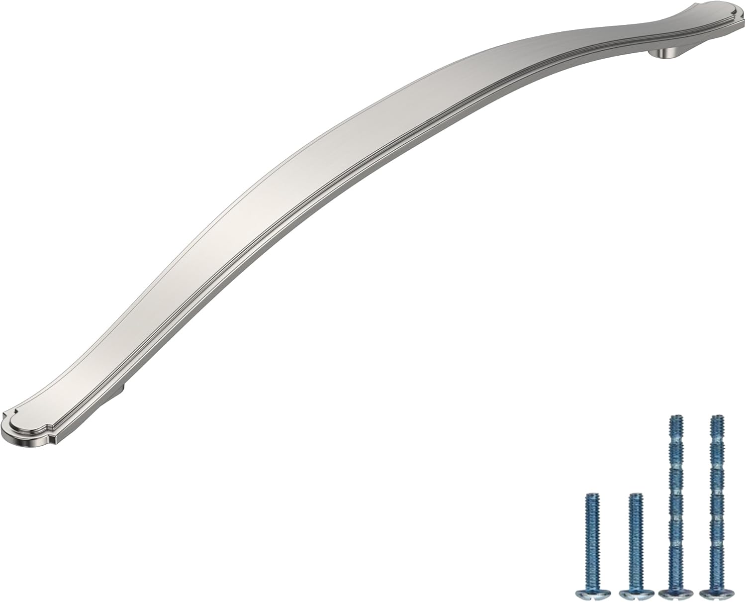 Brushed Satin Nickel Kitchen Cabinet Handles for Modern Homes