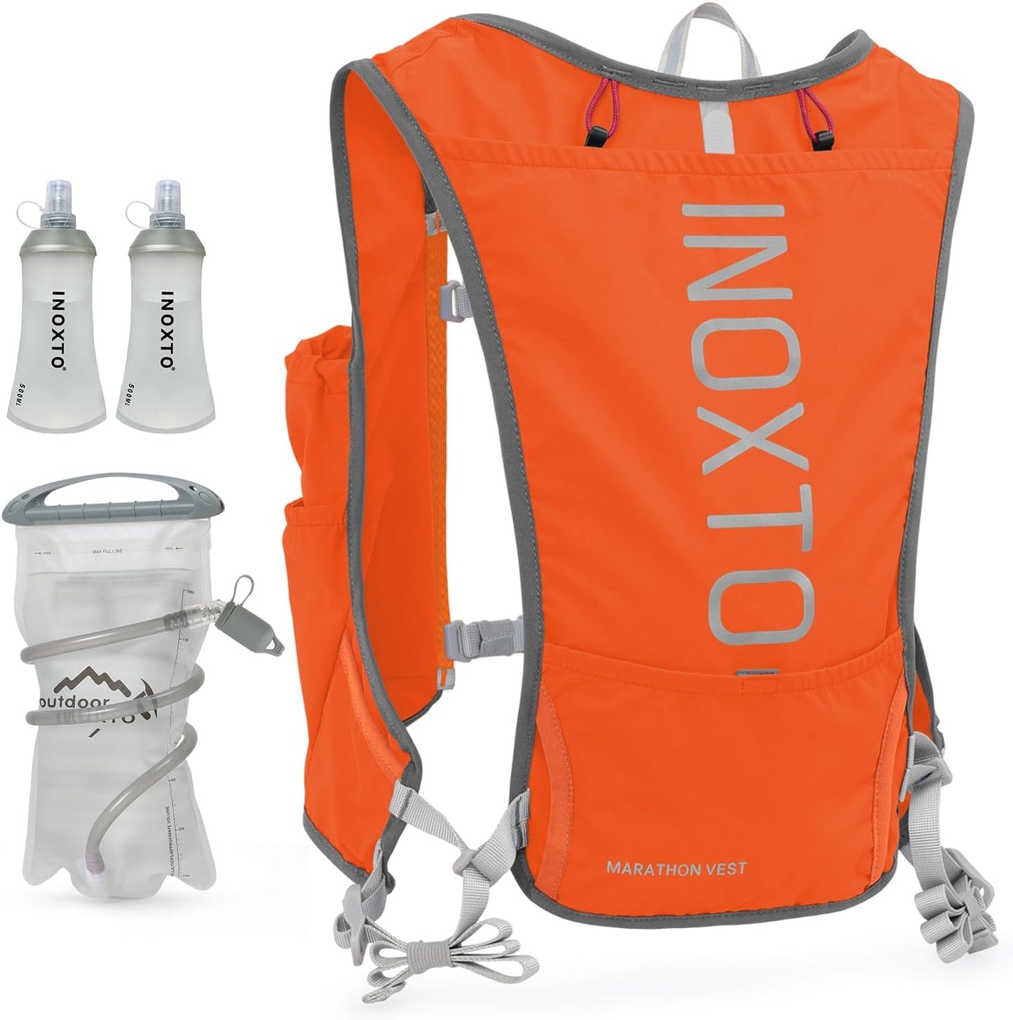 INOXTO Running Hydration Vest Backpack for Active Lifestyles