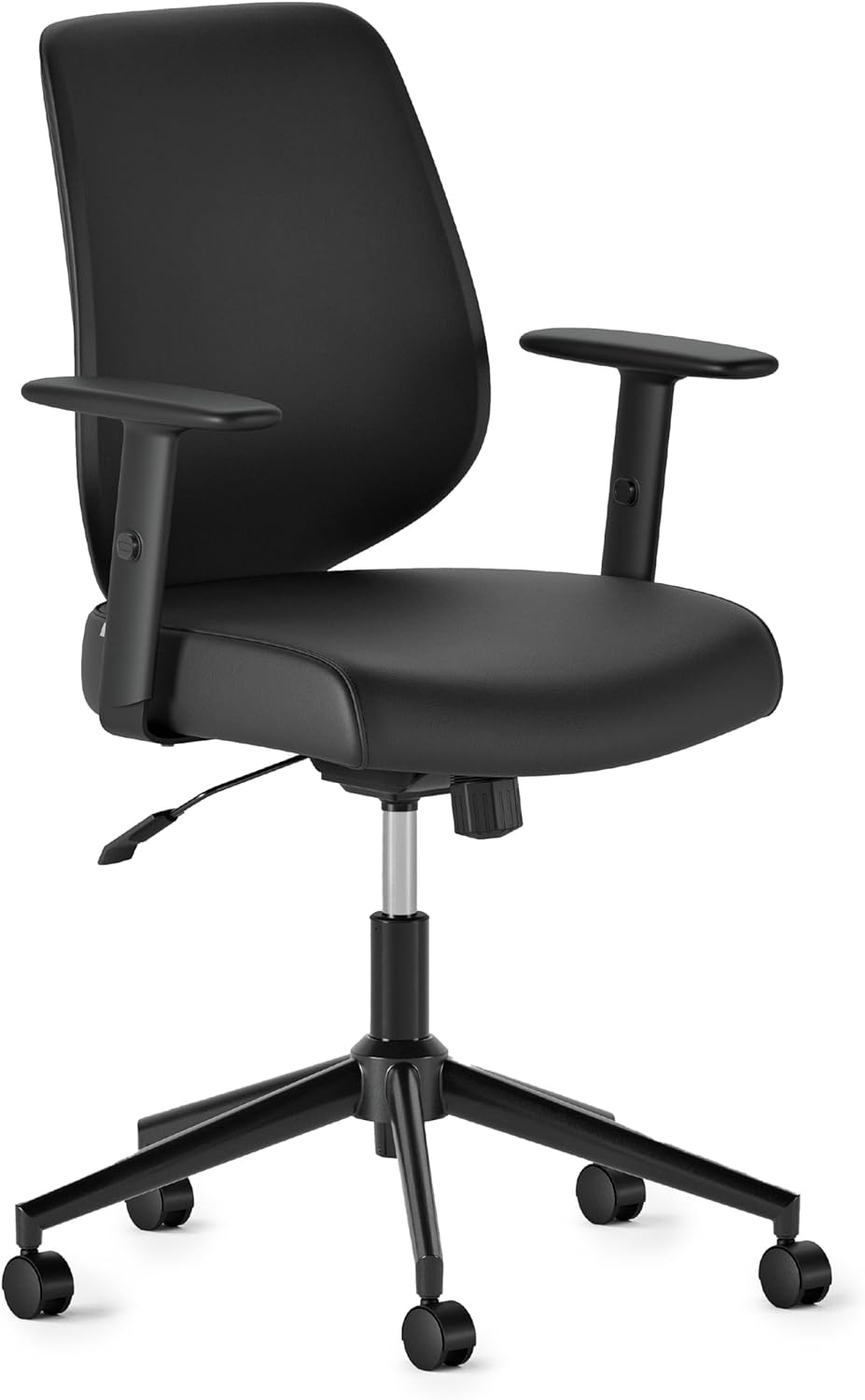 Branch Vegan Leather Swivel Chair - Ergonomic Comfort