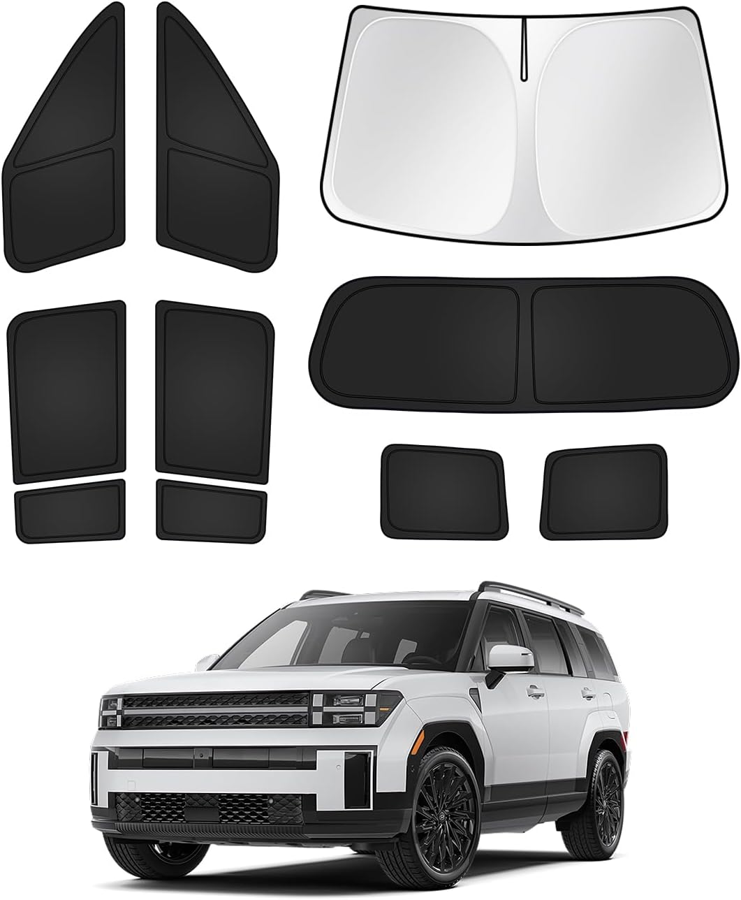 Sunshades for Hyundai Santa Fe 2024 2025 2026 Accessories