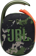 JBL Clip 4 Portable Bluetooth Speaker - Compact Bass, Rugged Design