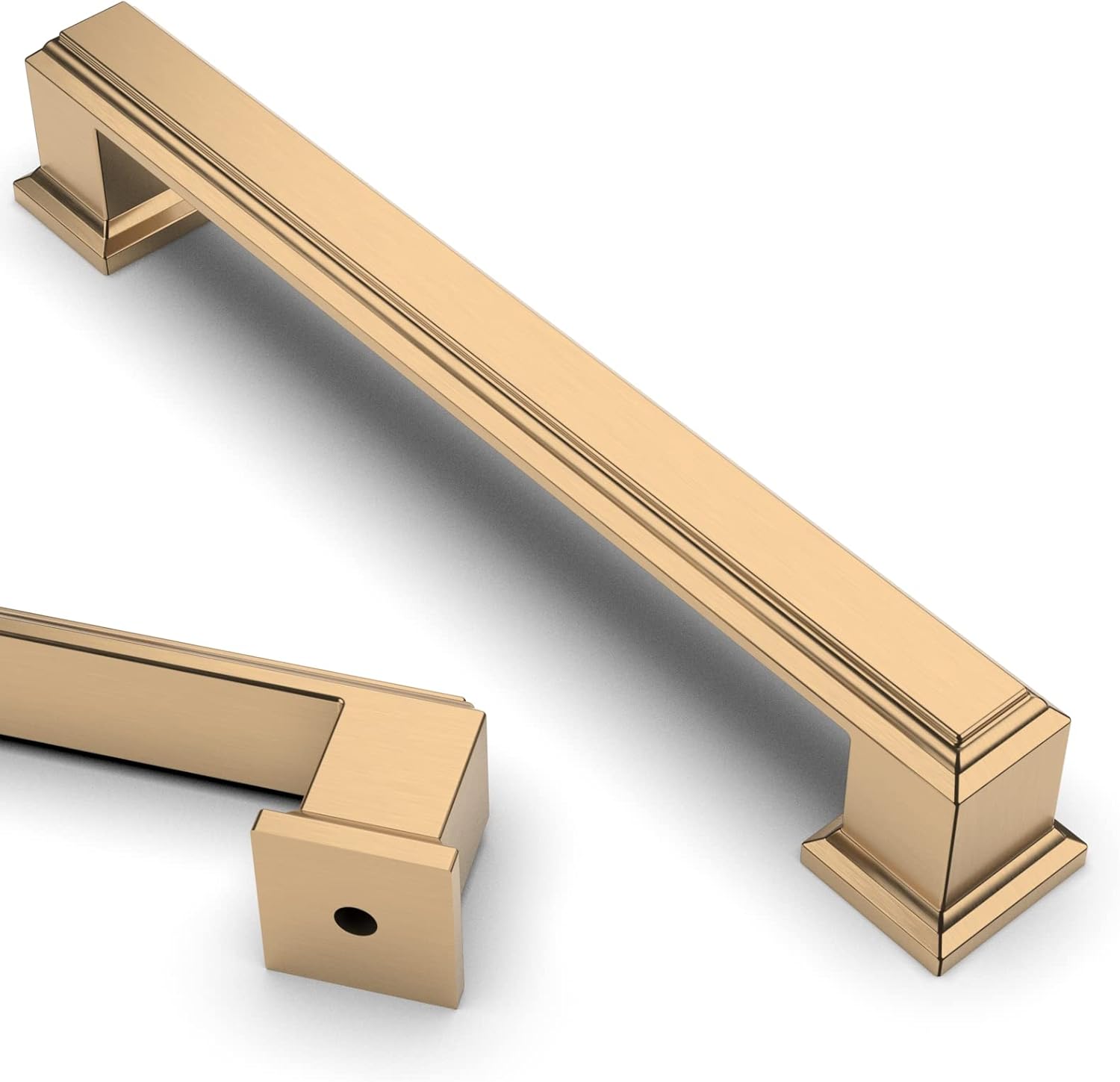 Champagne Bronze Kitchen Cabinet Handles for Elegant Upgrades