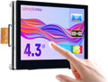 waveshare 4.3in QLED Display for Raspberry Pi - Vivid Touch Panel