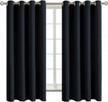 Blackout Curtains for Bedroom - Grommet Thermal Insulated Set