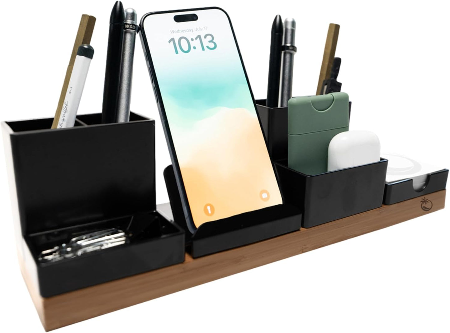 Magnetic Desk Organizer - PBS Featured - Custom Trays - Black