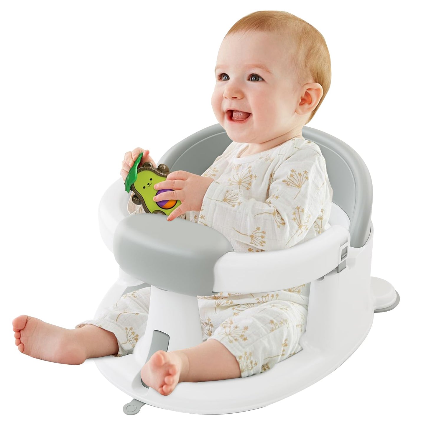 Baby Bath Seat for Infants: Safe Non-Slip Bath Support Chair