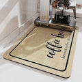 Stain-Resistant Rubber Coffee Mat
