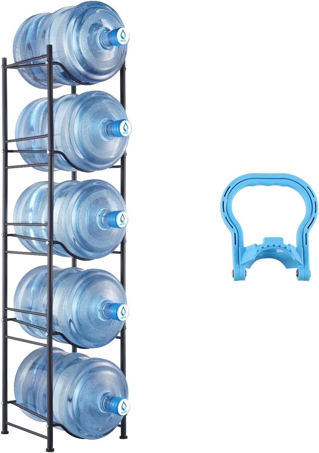 VEVOR 5 Tiers Water Jug Holder for Efficient Space Saving