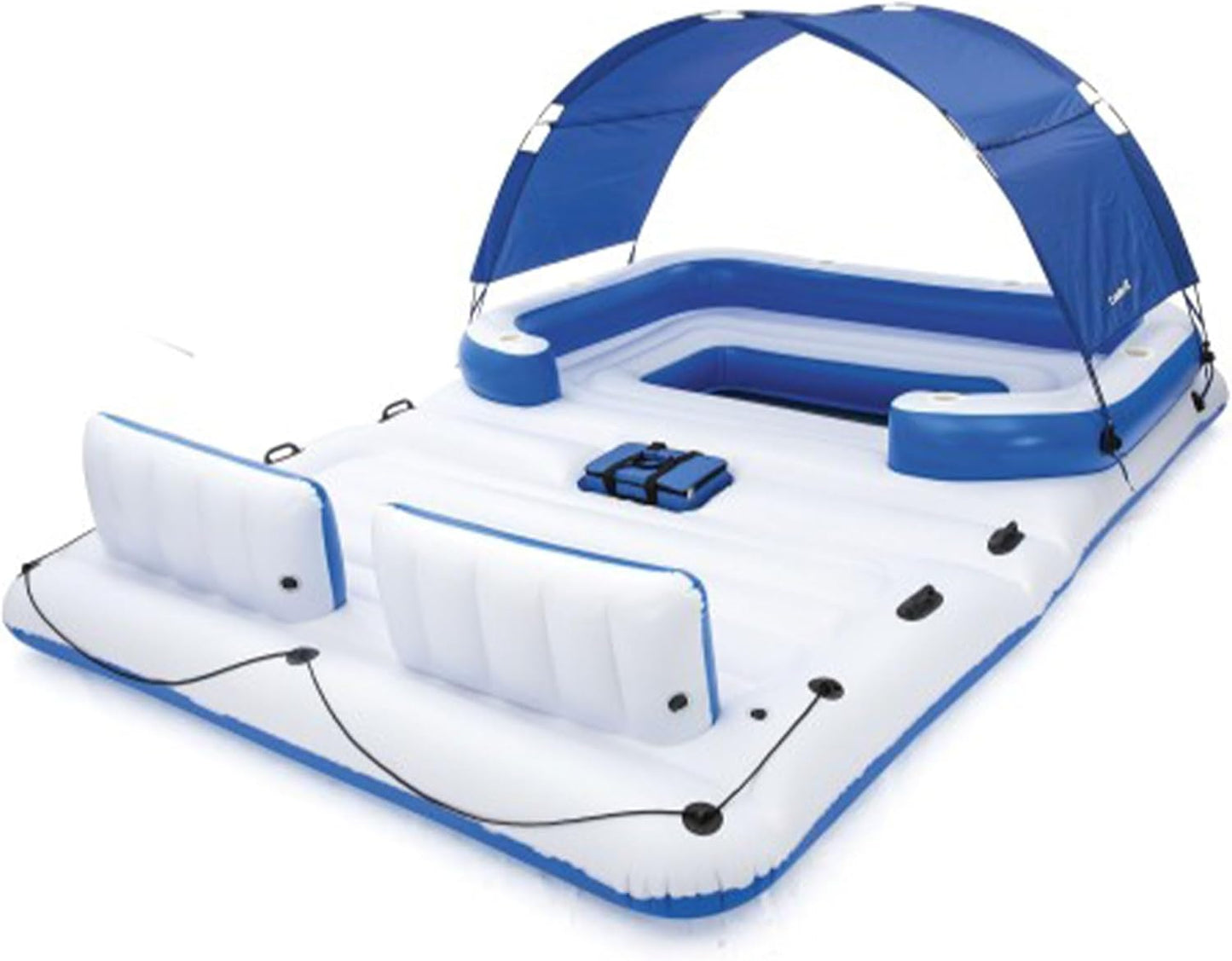 Bestway Tropical Breeze Inflatable Party Island - Luxurious 6 Person Lounger