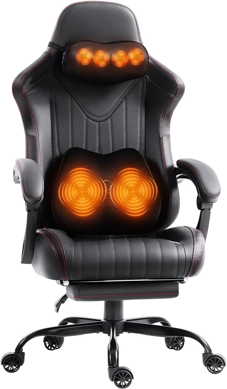 Dowinx Gaming Chair with Shiatsu Massage & Lumbar Support