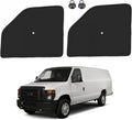 Front Side Window Sun Shade for 1992-2025 Ford E-Series Van - Blocks