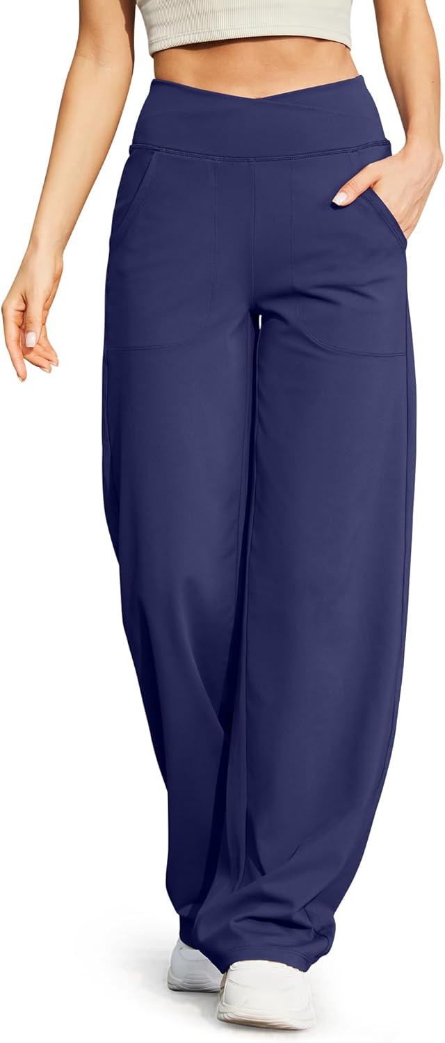 G4Free Wide Leg Pants for Women - Comfortable Yoga Trousers