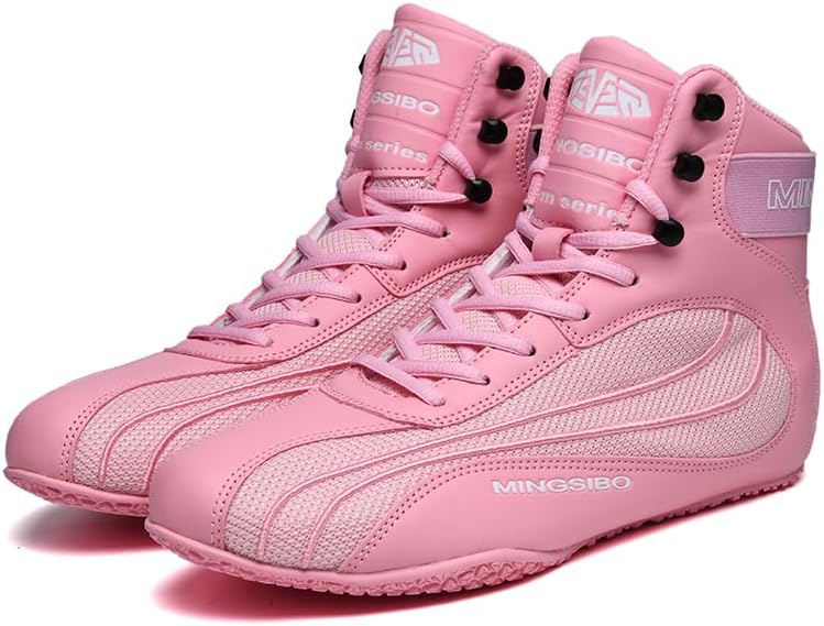 Green Anti-Slip Wrestling Shoes - Lightweight & Breathable