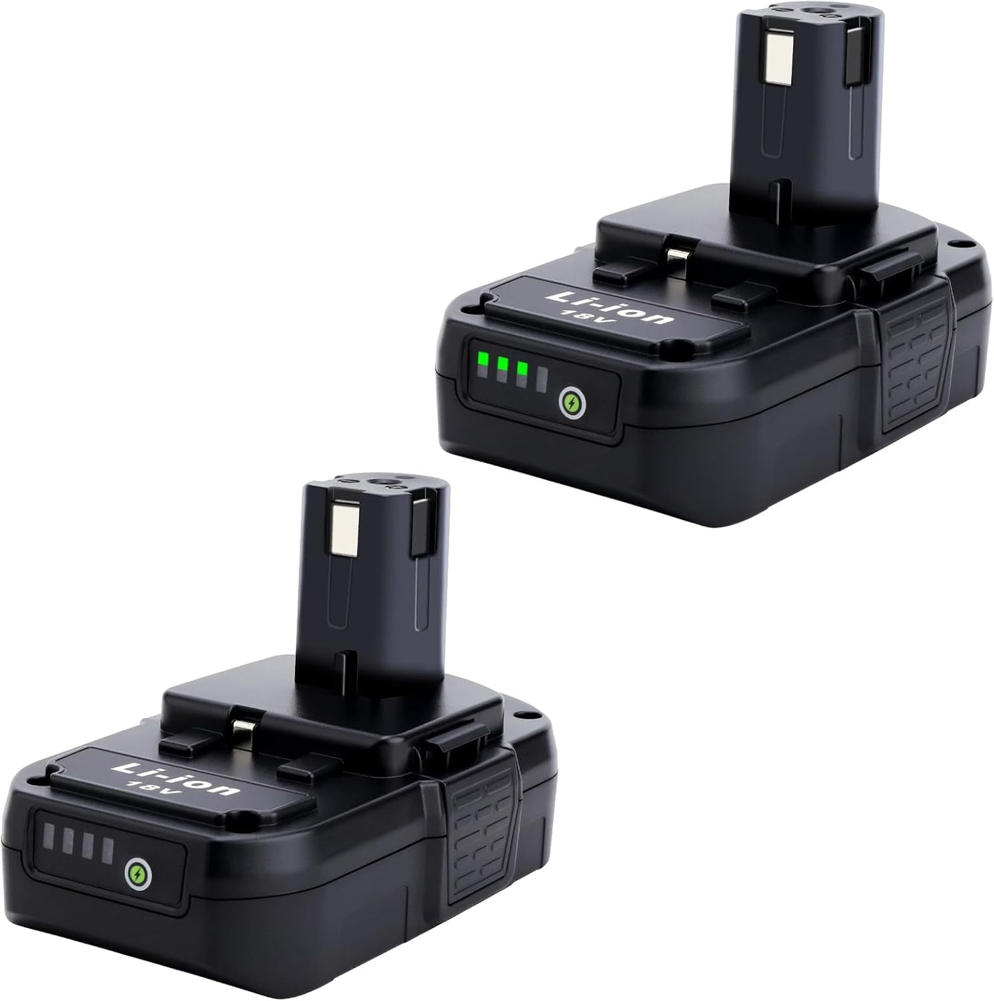 2 Pack 18V 3.0Ah Lithium Replacement Battery for Ryobi Tools