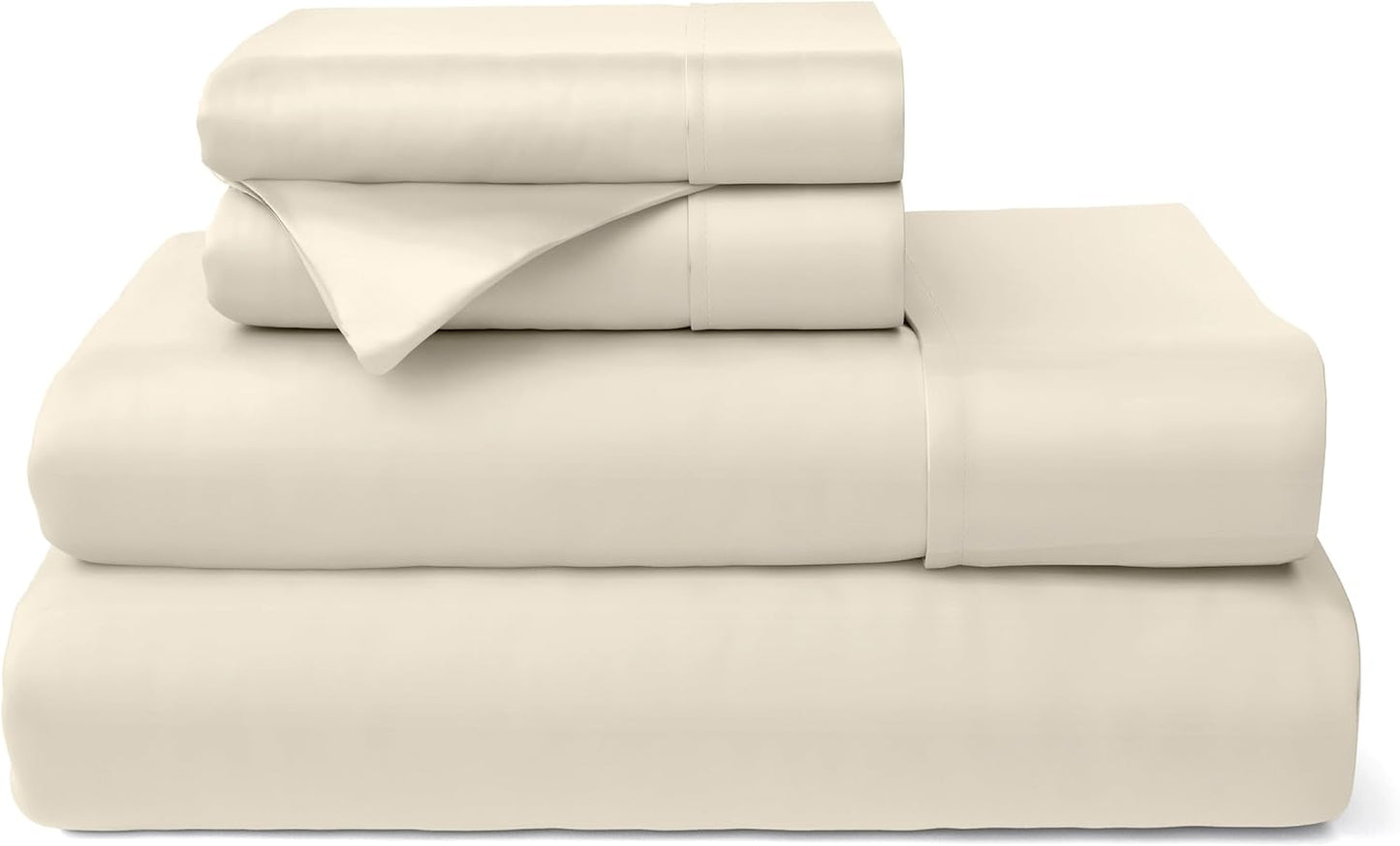 Cosy House Collection Rayon Bamboo Bed Sheet Set for Comfort