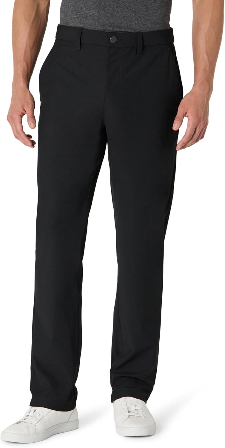 Men's Classic-Fit Travel Stretch Pant for Comfort and Style