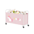 GRANNY SAYS Toy Box for Girls Large Toy Chest with Wheels - Big 135L