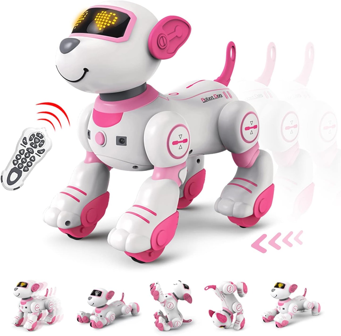Interactive FollowMe Robot Dog - Smart Gift for Girls!