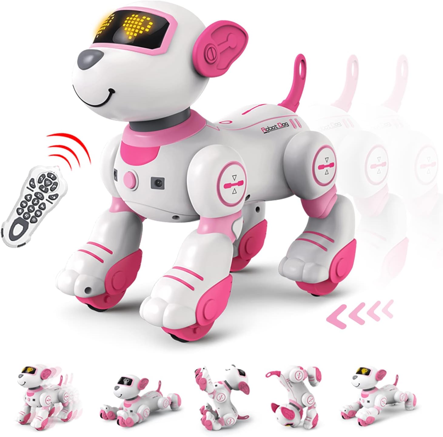 Interactive FollowMe Robot Dog - Smart Gift for Girls!