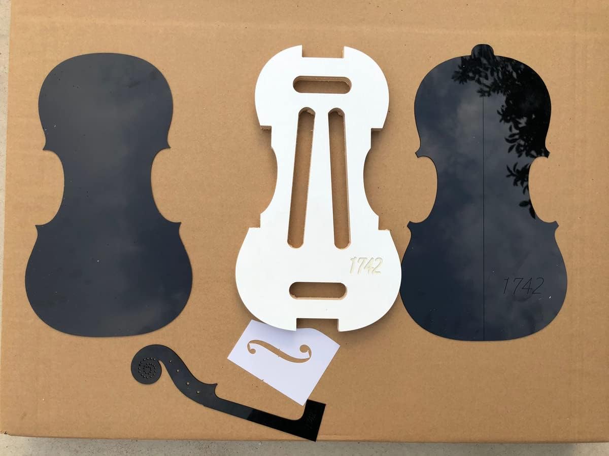 Violin Template for DIY Projects - Stradivari 1742 Model Tools