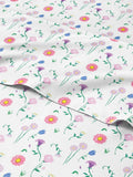 Kids Twin Size Floral Bed Sheets - Cozy 3 Piece Floral Set