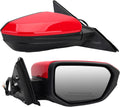 Passenger Side Mirror Red Compatible with 2016-2021 Honda Civic