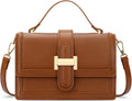Crossbody Bags for Women - Top Handle Leather Shoulder Clutch