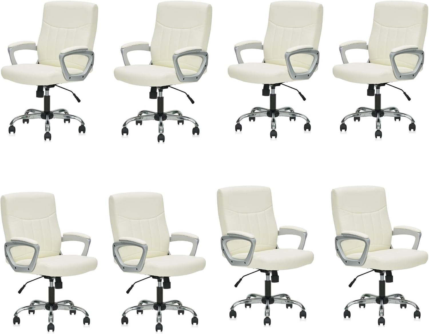 CLATINA Office Computer Desk Chair with Lumbar Support Comfort