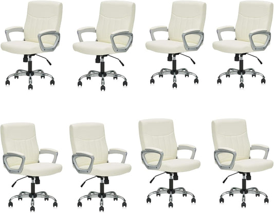 CLATINA Office Computer Desk Chair with Lumbar Support Comfort