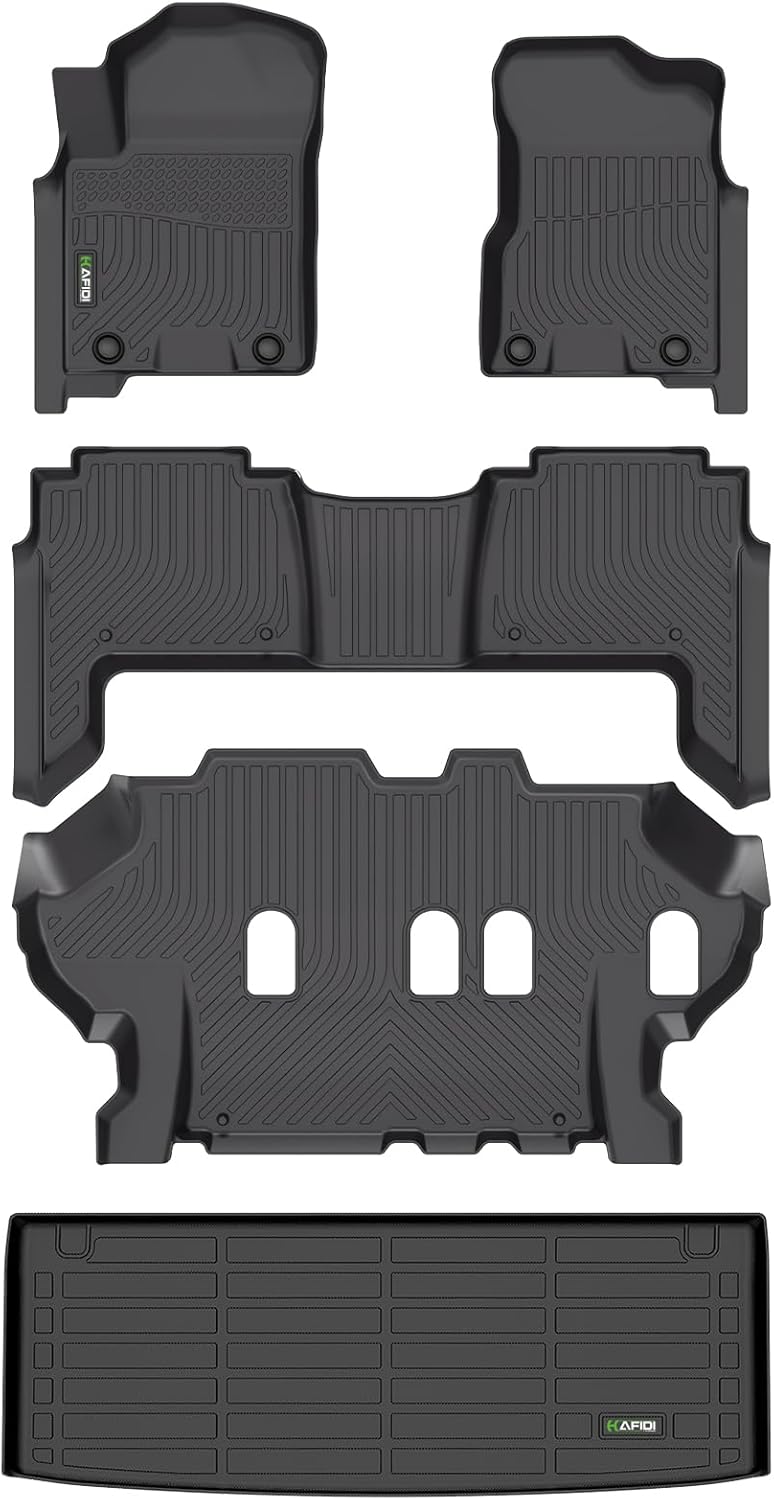 HAFIDI Floor Mats & Cargo Liner for Nissan Armada QX80 2019-2024