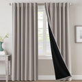 Luxe 100% blackout curtains for bedroom and living room design