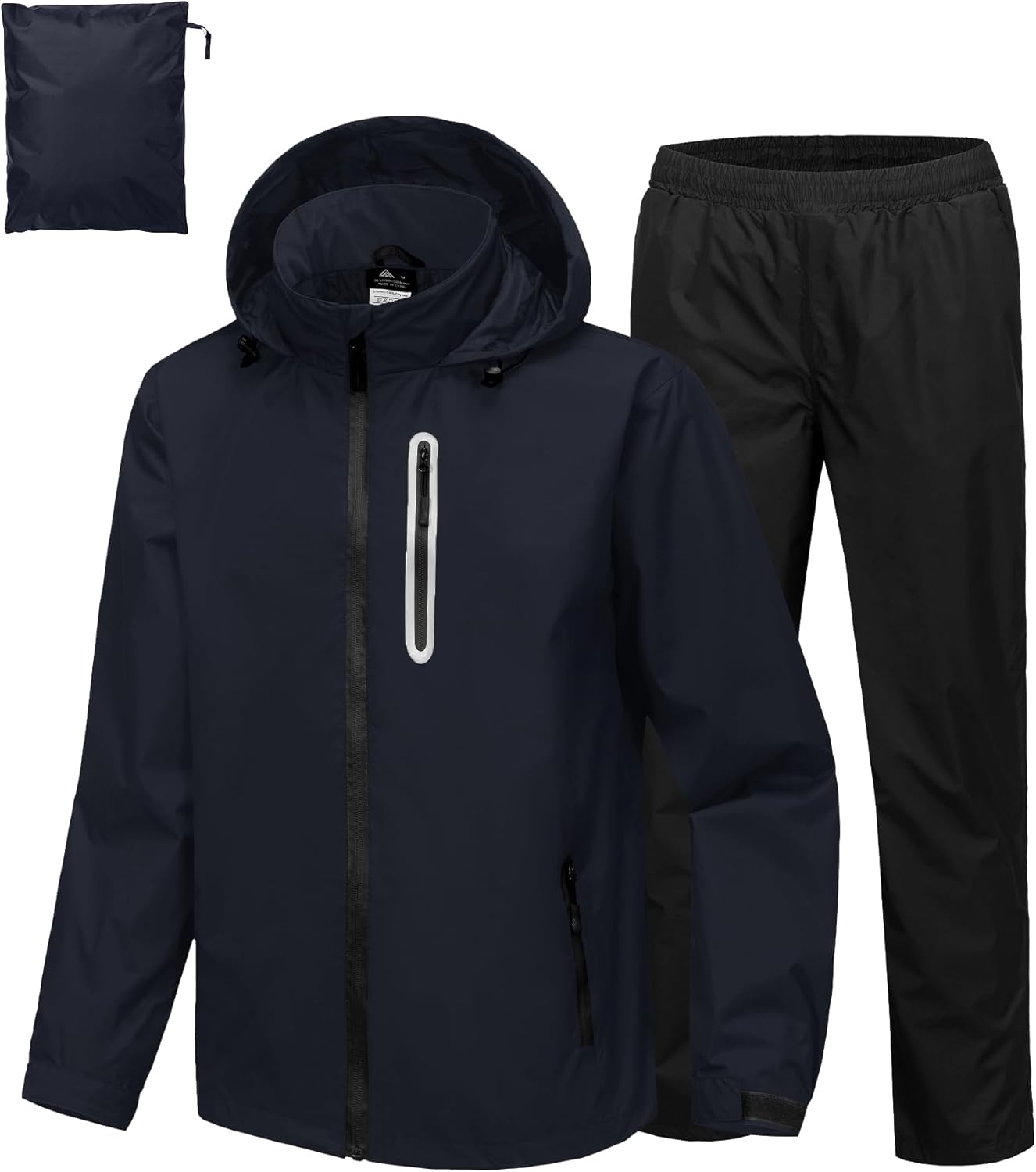 SWISSWELL Men's Waterproof Golf Rain Suit for Outdoor Activities