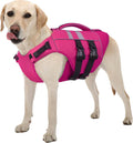 Kuoser Dog Life Jacket Large for Safe Swimming and Boating