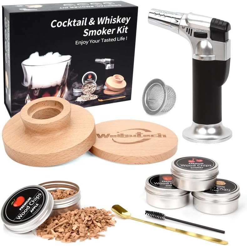 Whiskey Smoker Kit: Infuse Flavor!