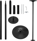 Spinning Static Dance Pole 45mm Adjustable Height - Portable Practice