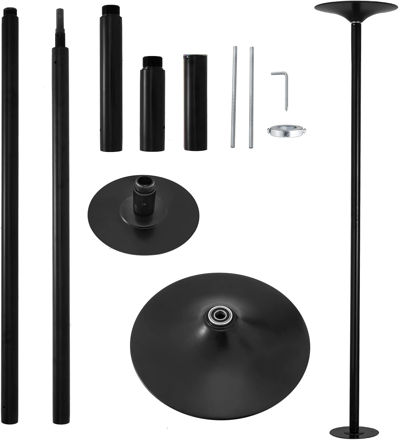 Portable Adjustable Dance Pole for Home Exercise and Parties