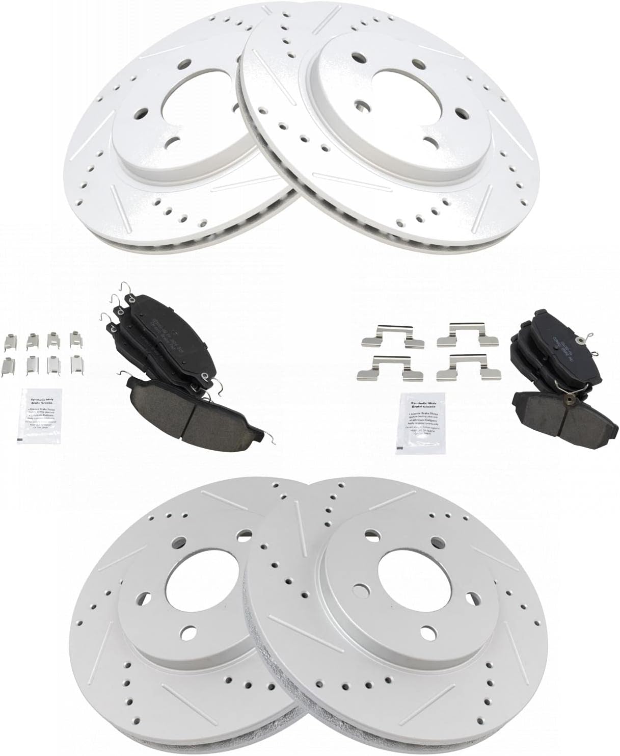 Performance Brake Pad & Rotor Kit for 2005-2010 Ford Mustang