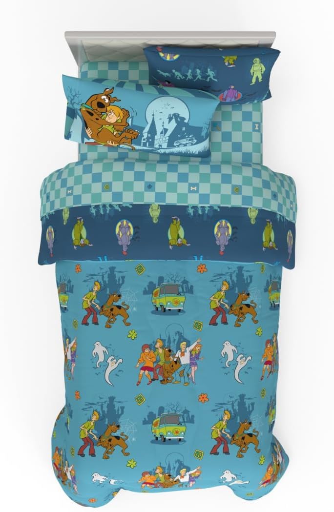 Scooby Doo Bedding Set by Franco - Super Soft Comforter Twin