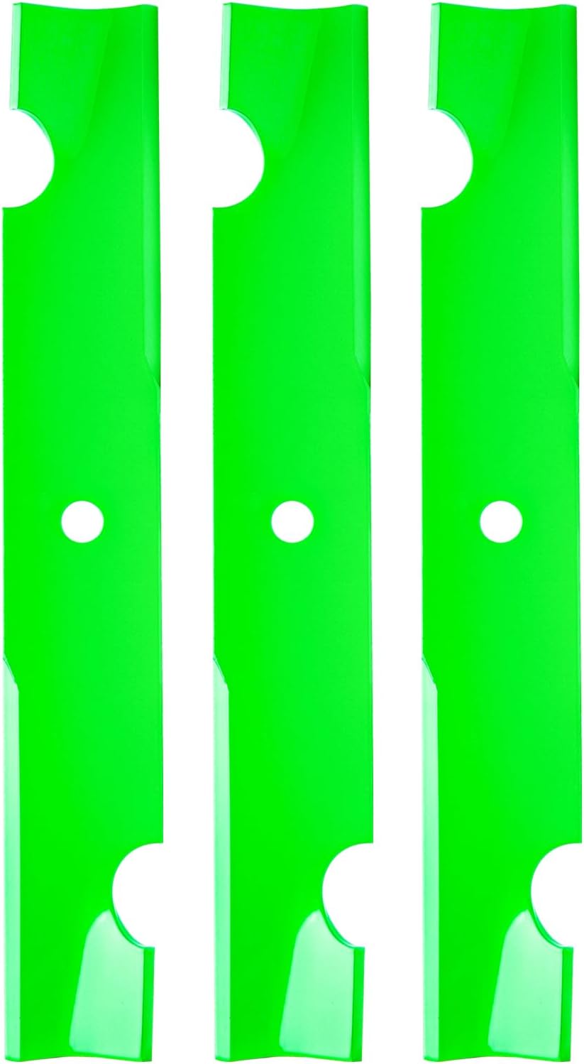 Fit for Bad Boy 48 Inch Mower Blades High Lift Notched 3 Pack