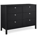 Delta Children Brooks 6 Drawer Dresser with Interlocking Drawers