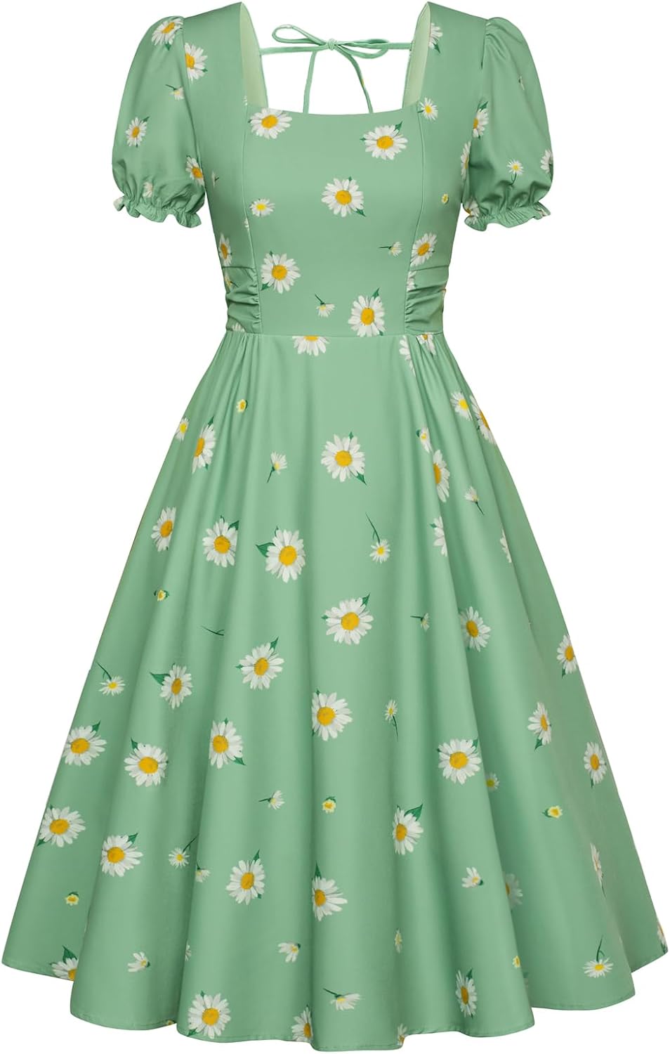 Belle Poque Vintage Dress for Women 1950s Cottagecore Style