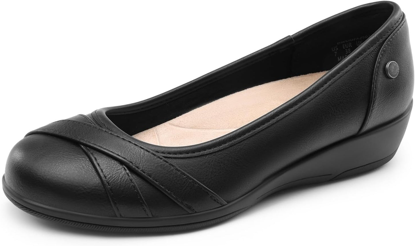 DREAM PAIRS Women's Ballet Flats for Office and Casual Wear