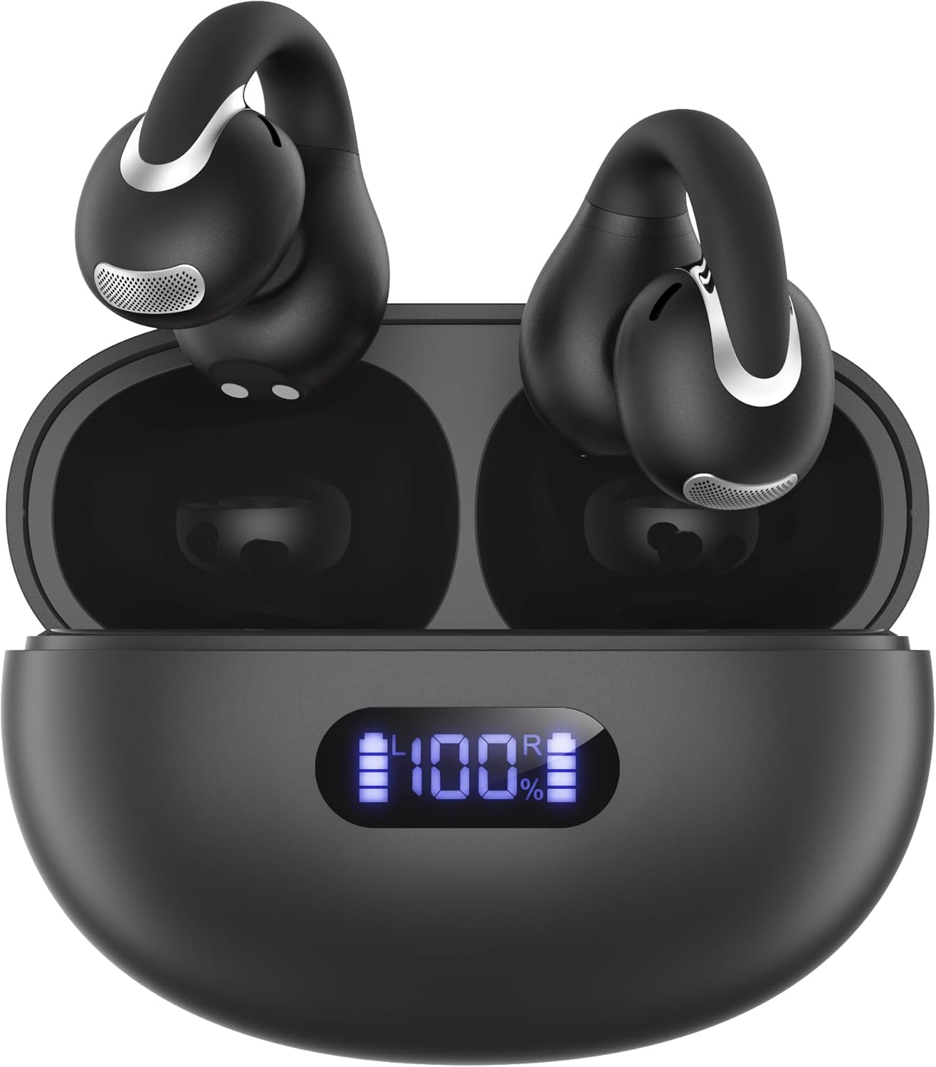Jzones Open Ear Bluetooth Earbuds: Clear Audio, Stable Fit