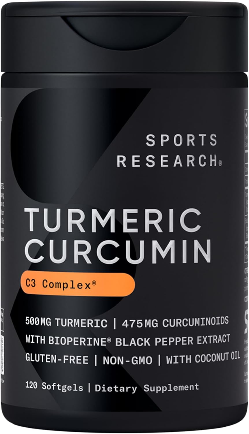 Turmeric Curcumin C3 Complex Softgels with Bioperine Extract