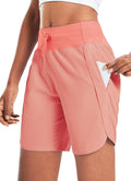baleaf Women's 7in Athletic Long Running Shorts - Modest Coverage