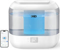 Smart Humidifier for Bedroom - Top Fill 4L Cool Mist, 36H Runtime