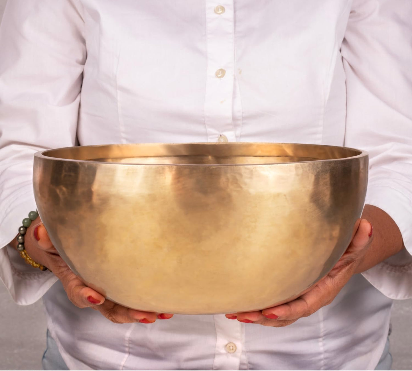 Cosynee Pure Brass Tibetan Singing Bowl Set for Meditation